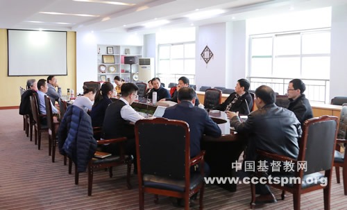 戴浩辉博士走进山东神学院交流座谈