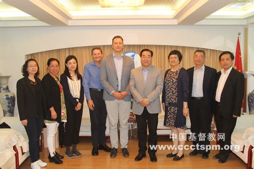 陕西省基督教两会接待国际圣经同盟访问团一行