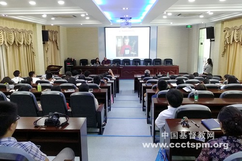 《葛培理夫妇的人生态度》作者汉斯彼得·尼施访问江苏神学院