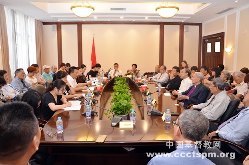 马来西亚圣经公会代表团一行访问中国基督教两会
