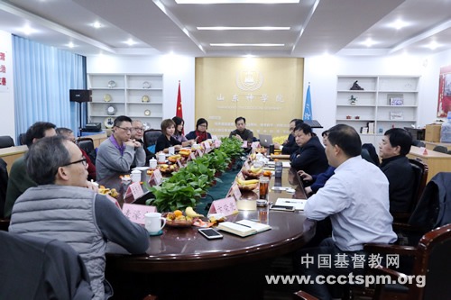 加拿大华人教会一行到山东省基督教两会参访