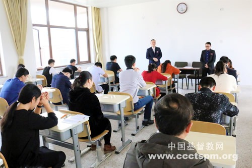 福建神学院举行2019年招生入学考试