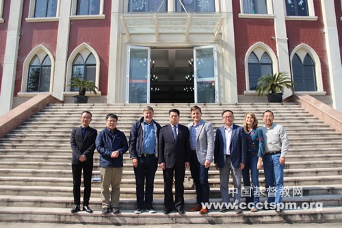 “中国伙伴”代表团访问江苏神学院