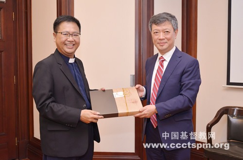 新加坡四宗华文教会理事会代表团访问中国基督教两会