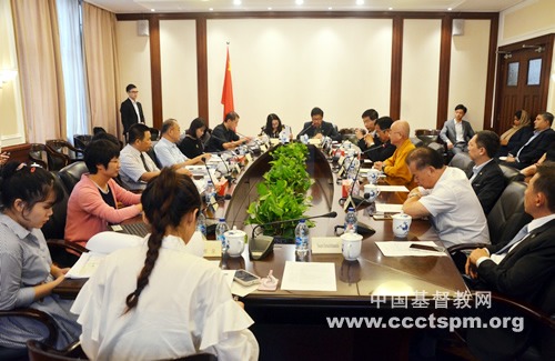 新加坡宗教联谊会到访中国基督教两会
