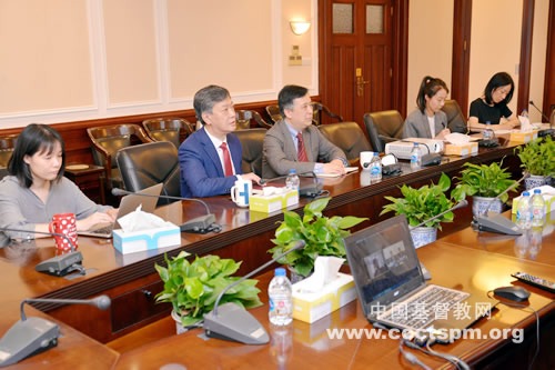 中国基督教两会与香港圣公会举行视频会议
