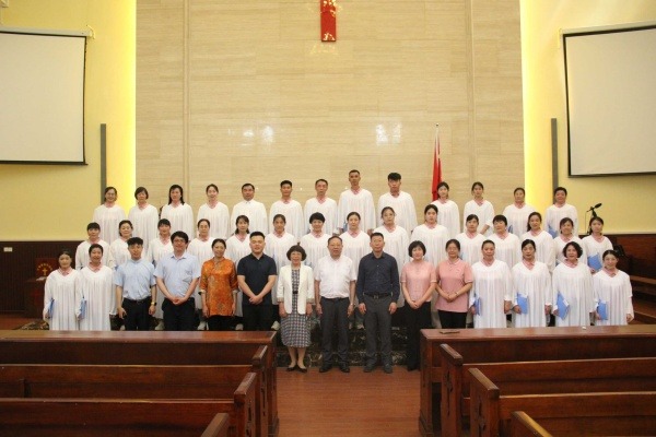 山东神学院组织圣乐班开展爱国主义教育暨基督教中国化交流会活动