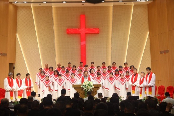 浙江省基督教两会在温州瑞安举行圣职按立典礼