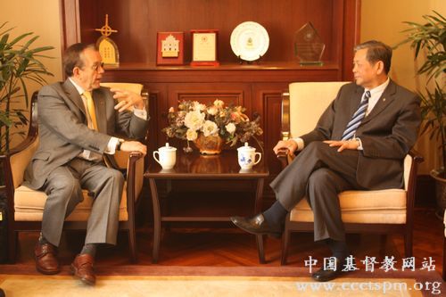 Crossway世界大使米勒•米罗伊访问中国基督教两会