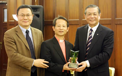 台湾基督教教牧代表团一行访问基督教全国两会