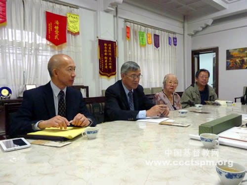 北京市基督教两会接待美国中西福音推广会一行