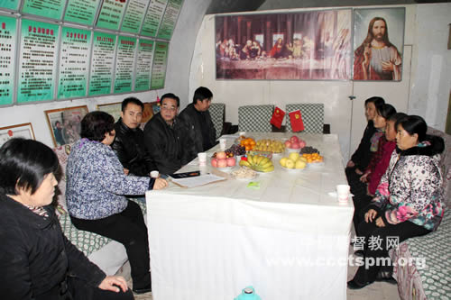 陕西省基督教两会负责同工赴延安市教会进行工作调研