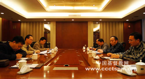 徐州市基督教两会接待新疆建设兵团统战部调研