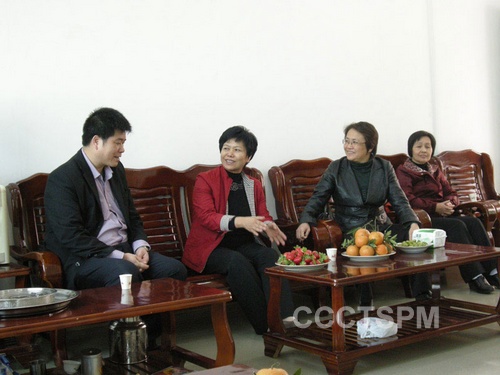 揭阳市基督教两会接待市政府、市政协领导来访慰问