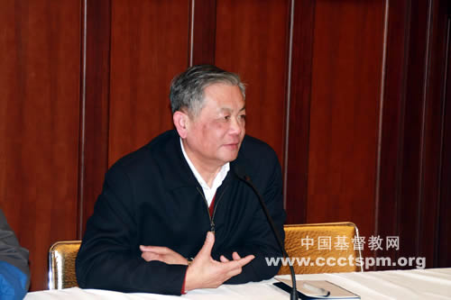 基督教全国两会召开学习十八大精神交流座谈会