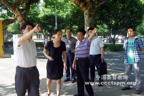 宜昌市基督教两会接待副市长一行调研