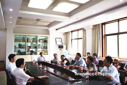 河南省基督教两会接待南昌市基督教两会参访
