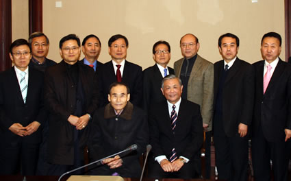 傅先伟长老会见韩国基督教总联合会访问团一行