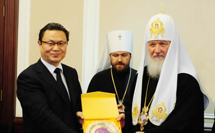 中国基督教两会欢迎俄罗斯东正教大牧首来访