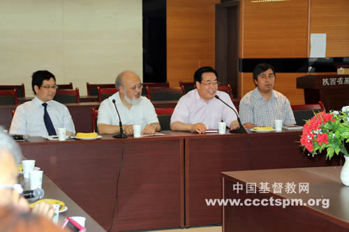 香港中文大学西安交流学习团来陕西教会访问