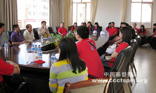 云南省基督教两会接待广东协和神学院师生一行