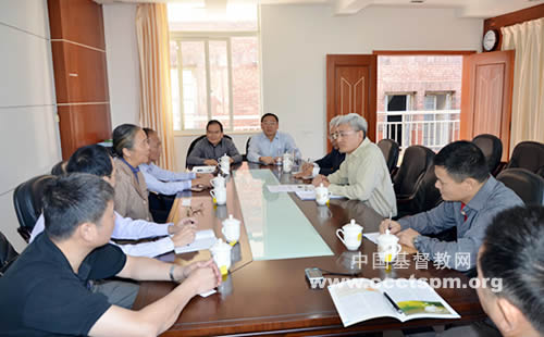 福建神学院接待省民宗厅纪检组调研