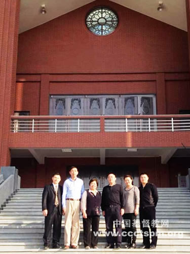 福建华威集团陈健总经理等参观福建神学院新校区