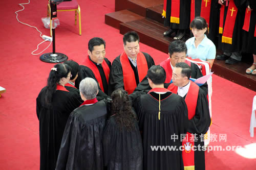 河北省基督教协会举行圣职按立典礼