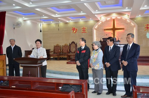 吉林省圣经学校接待香港华人基督教联合会代表团来访