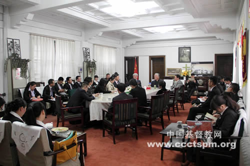 北京市基督教两会接待福建神学院师生来访