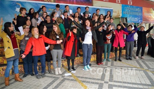 广州市基督教东山堂接待德国纽伦堡青年会访问团