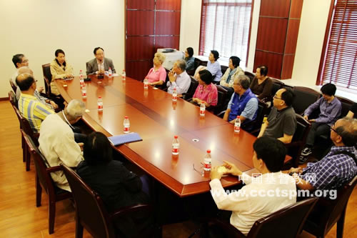 江苏省基督教两会接待新加坡圣经公会客人