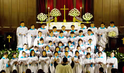 上海教会热烈庆祝复活节