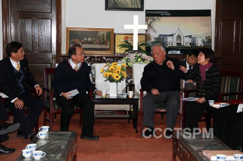 北京市基督教两会接待香港华人基督教联会来访