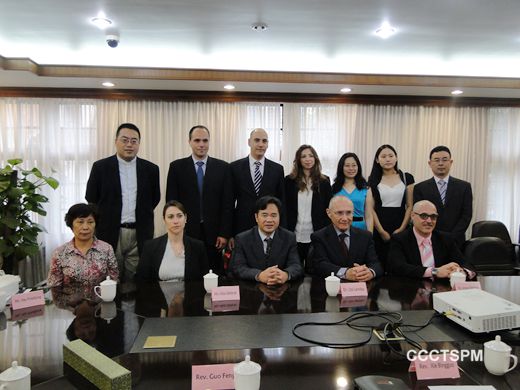 以色列国家旅游部代表团到访上海市基督教两会
