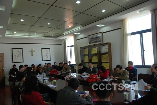 武汉市基督教两会召开全市教牧人员事工总结座谈会