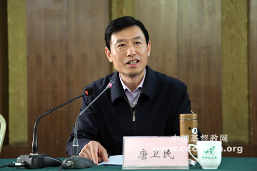 唐卫民牧师应邀为河南省反邪教协会举办专题讲座