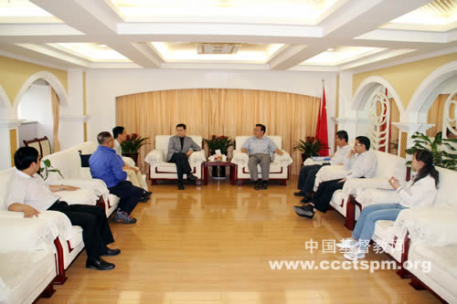 陕西省基督教两会接待韩国朴逢洙牧师一行