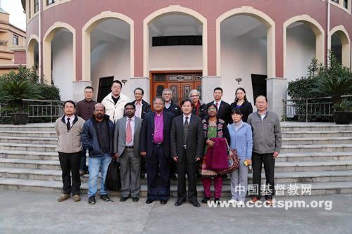 华东神学院接待印度教会代表团