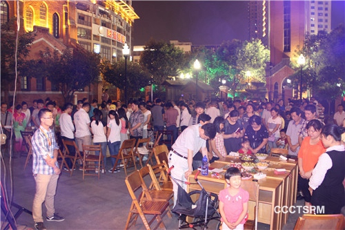 中山路教堂举行中秋团契晚会