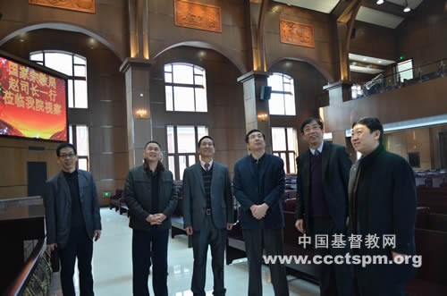 国家宗教事务局赵忠海副司长一行莅临福建神学院