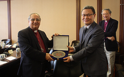 埃及宗教代表团访问中国基督教两会