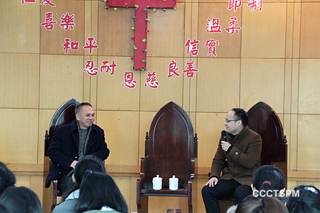 用感恩代替怨叹，用承担面对群羊——浙江神学院“圣爱讲坛”之感恩与责任篇