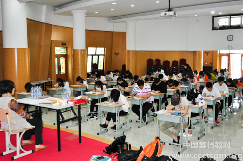 华东神学院举行2017年圣乐招生考试